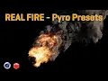 REAL FIRE Pyro Templates for Cinema 4D and Redshift - Walkthrough