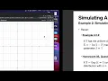 Using The Inverse CDF Method to Simulate Random Variables