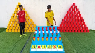 Who will win ball rolling challenge ? Score 66 first 