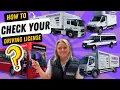 How do I check my driving licence Full DVLA run through