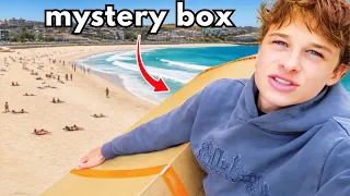 SPECIAL SURPRISE IN THE MAIL (Unboxing & Setting up a new surfboard)
