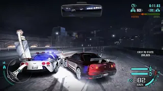 Download NFS Carbon: challenge series - Nissan Skyline police chase - survive for 12 minuts MP3