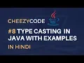 Type Casting and Type Conversion in Java Java Beginners Tutorial in Hindi -