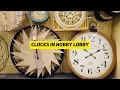 CLOCKS IN HOBBY LOBBY