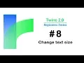 Twine 2 0 - How to change Text Size Tutorial