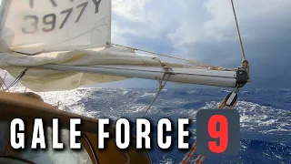 HIT BY GALE FORCE 9 MID ATLANTIC Can We Make The Island Of Bermuda? / Pt 3  Ep 95