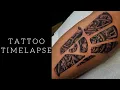 AZTEC CALENDAR TATTOO TIMELAPSE