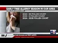 Early allergy season packs a pollen punch