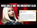 Nicki Minaj Adds The Breakfast Club To Her Hit List