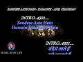 Sandese ate hai karaoke song 15th August best song