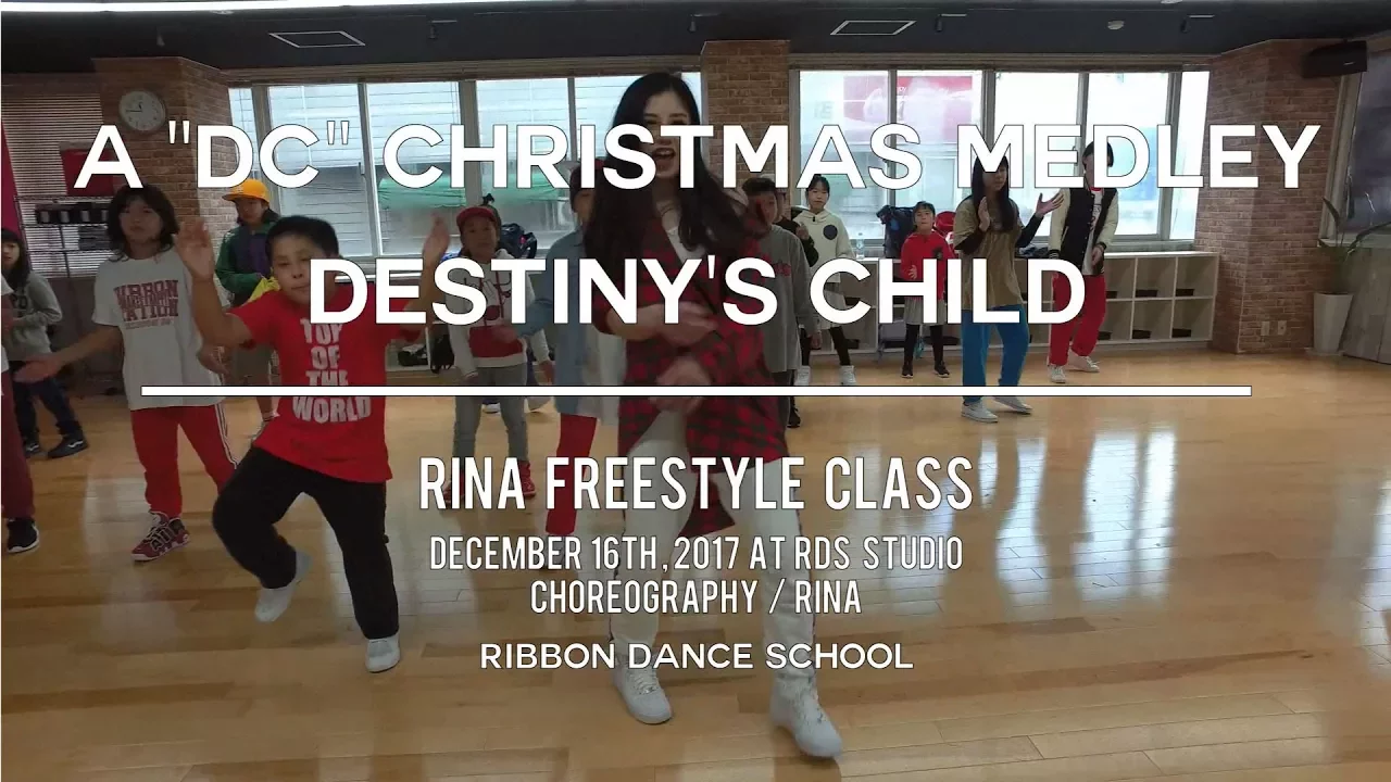A "DC" Christmas Medley - DESTINY'S CHILD | RINA Choreography | RINA Freestyle Class - Practice A "DC" Christmas Medley - DESTINY'S CHILD | RINA Choreography | RINA Freestyle Class - Practice