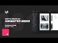 Invision Studio Tutorial - How to Animate a Hidden Menu