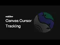 Webflow Canvas Cursor Tracking Effect Attributes Solution