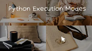 Python tutorials - Execution Modes Hindi