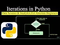 Iterations in Python Programming for Data Science Analytics For Beginn