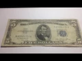 1953 United States 5 Silver Certificate