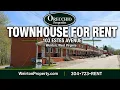 Two Bedroom Townhome with Garage for Rent in Weirton WV 103 Estes Avenue