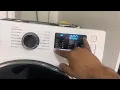 Samsung digital inverter washing machine how to reset