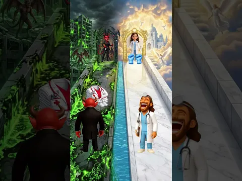 El Doctor Jesús 😇🩺 vs El Virus del Diablo 😈🦠 #jesus #trivia #quiz