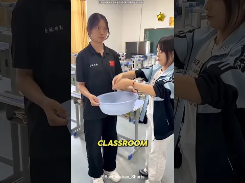 The Strangest Classroom Routine in China 😱😂 #short