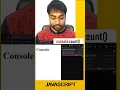 Console Count In Javascript