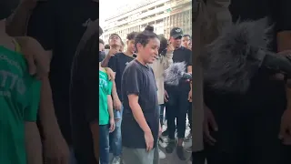 ١٢ سنه وبيراب في راب شارع 