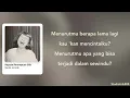 Rayuan Perempuan Gila - Nadin Amizah | Lirik Lagu