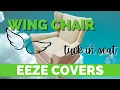 How To Make A Tailored Cover For A Wing Chair With A Seat Tuck In