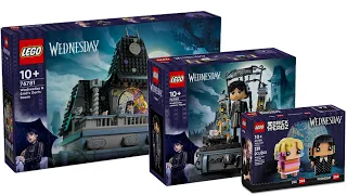 All LEGO Wednesday sets 2024 Compilation/Collection Speed Build