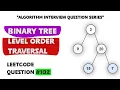 Binary Tree Level Order Traversal leetcode