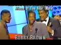 Mike Tyson uses his New England accent to announce friend Bobby Brown s Album of Year Award 1989