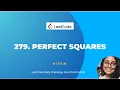 279 Perfect Squares Recursion to DP LeetCode daily C