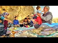 A Lonely Mother Raising 4 Children by a Wild River in Zagros | Real Nomadic Life in Iran