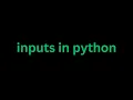 Handling User Input in Python A Beginner s Guide