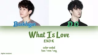 Download EXO-K (엑소케이) – What Is Love (Color Coded Han/Rom/Eng Lyrics) MP3