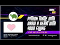 Python turtle heart python heart using python turtle draw a filling full heart