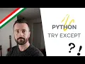 Python Try Except - Python tutorial magyar felirattal