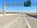 I-20 East driving through Midland Texas