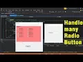 Handle many Radiobutton with iteration Looping VB NET