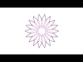 Simple Python Turtle Graphic and Code Rhombuses