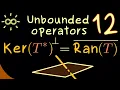 Unbounded Operators 12 Kernel and Range for Adjoints dark version