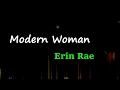 Erin Rae - Modern Woman (Lyrics)