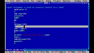 goto statement in c programming Jump statement 1080p