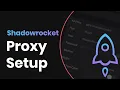 How to Set Up Proxies in Shadowrocket Android iOS Proxy Integration Tutorial
