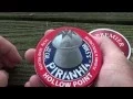 Taking a look at the Crossmen Piranha hollow points