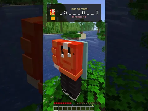 Descubra a Palavra #minecraft
