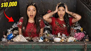 La última en abandonar el BOTE DE BASURA GANA $10,000 💵
