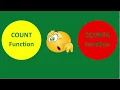 How to Use COUNT and COUNTA Function in MS Excel Full Tutorial COUNT vs COUNTA