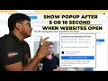 show popup on page load or website open JavaScript Modal-1 Html CSS and JavaScript Deepak sir