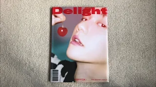 unboxing baekhyun 2nd mini album delight chemistry ver